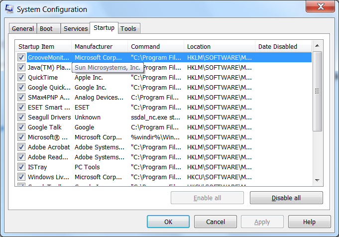 disable startup programs windows 7 disable startup programs windows 7