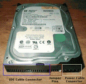 secondary storage device. secondary storage device.