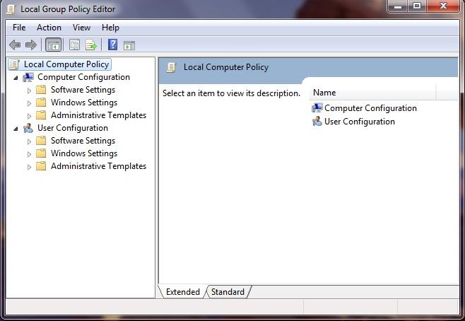 Limit the reserve bandwidth in the windows 7