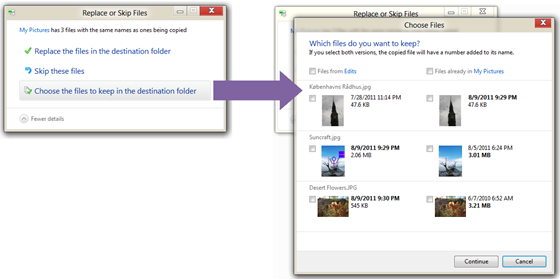 Conflict Resolution Dialog