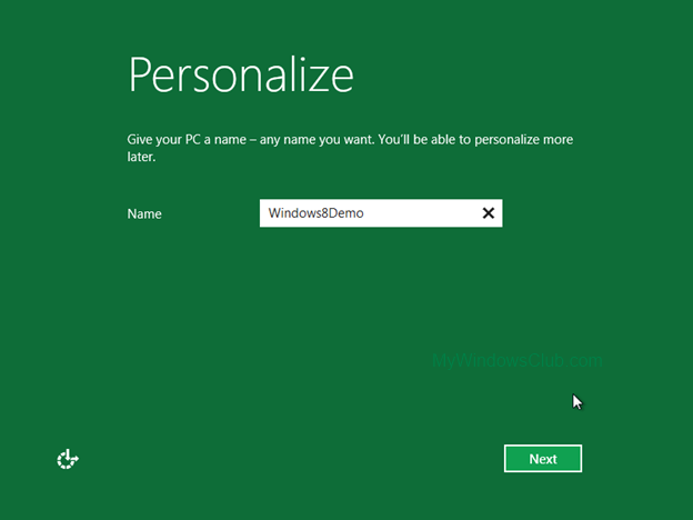 Personalize Windows 8