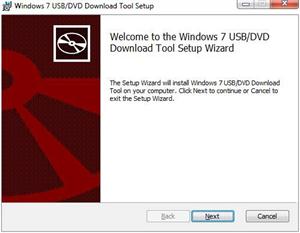 Windows 7 USB/DVD tool