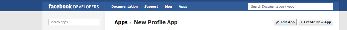 How to create a new App in Facebook