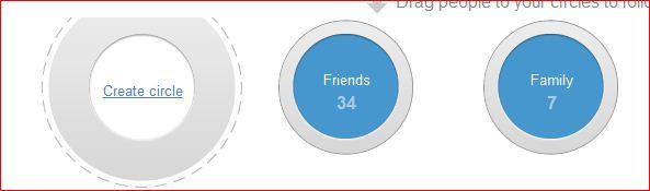 Share Circle in Google+