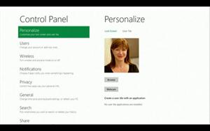 Windows 8 Control Panel