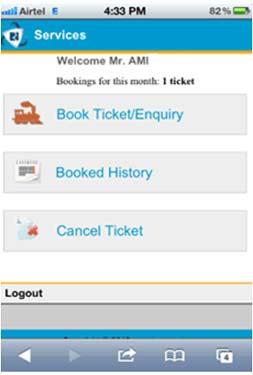 Book Ticket Trip