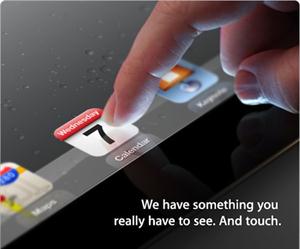 Invitation for Apple iPad 3
