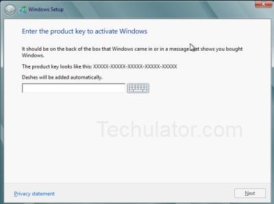 microsoft windows 8 generic product key