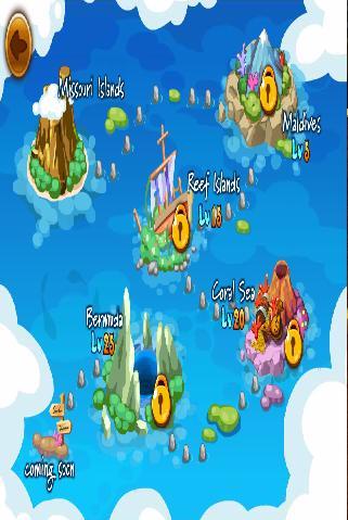 Islands in Fishing Girls