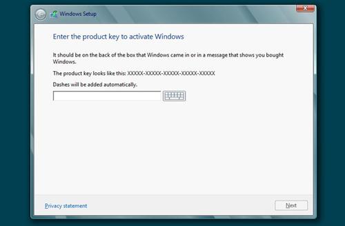 Windows 8 Key