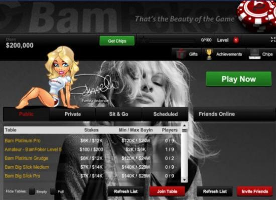 BamPoker game 2
