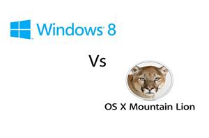 Windows 8 Vs Mac OS X Mountain Lion image