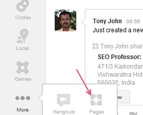 SEO Professor Google+ Page link