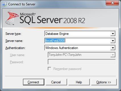 Connect to database