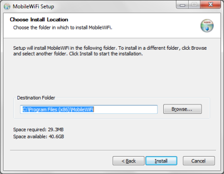 Huawei Pocket WiFi Hotspot installation