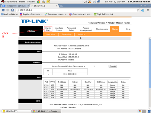 tp link password setup