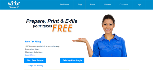 eFile Income Tax Returns online using HamaraTax