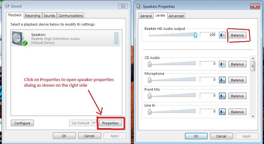 windows 10 speaker balance windows 10 speaker balance