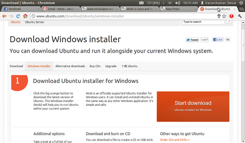 Windows Installer for Ubuntu