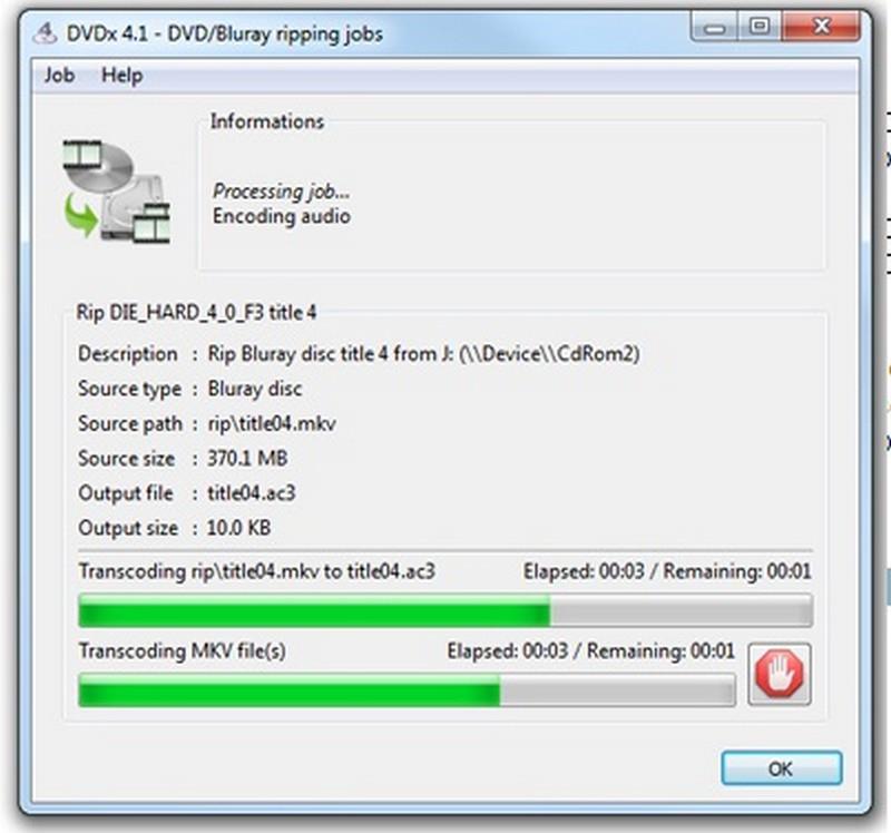 dvdx extraction