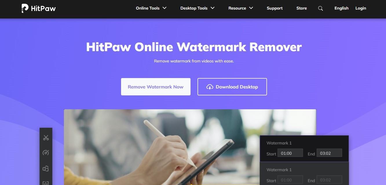 HitPaw Online Watermark Remover